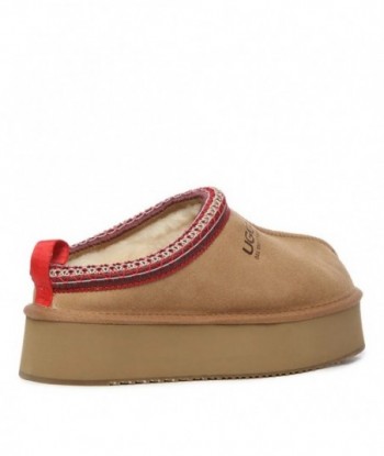 Pantofole con piattaforma marrone UGG Tashie da donna