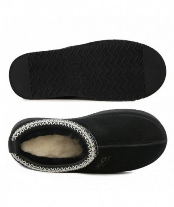 Ciabatte con plateau UGG Tashie da donna di colore nero