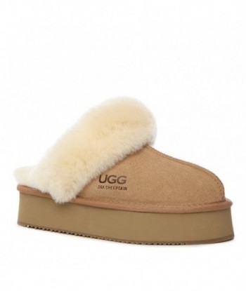 UGG Ultimate Platform Scuff, pantofola con piattaforma marrone da donna