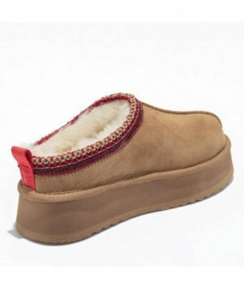 Ciabatte UGG Premium Tassie con plateau, marrone chiaro