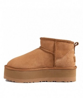 Scarpe UGG Ultra Mini Classic Supreme con plateau, marrone