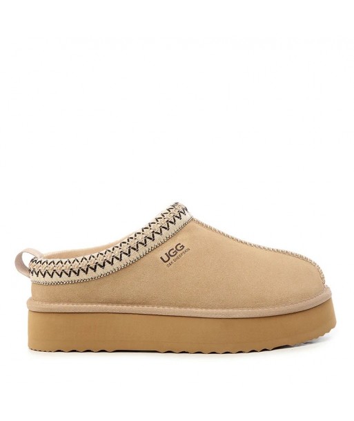 Pantofole UGG platino Tassie con plateau