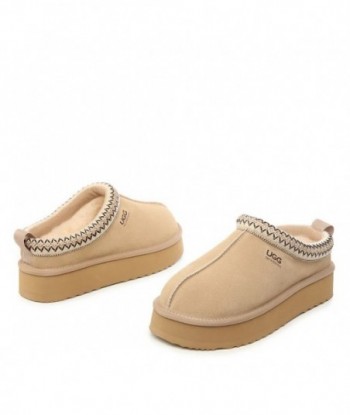 Pantofole UGG platino Tassie con plateau