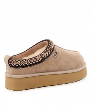 Ciabatte UGG Platinum Tassie con plateau - Marrone chiaro