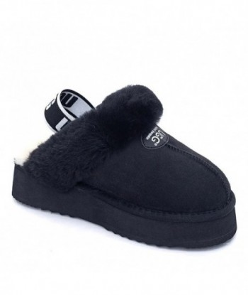 Pantofole UGG Premium con suola spessa, soffici e resistenti all'usura - Nere