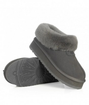 Ciabatte con plateau UGG Shady da donna di colore grigio