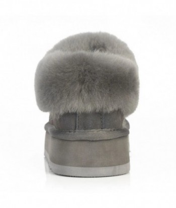 Ciabatte con plateau UGG Shady da donna di colore grigio