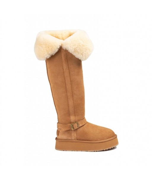 Stivaletti stringati con plateau UGG Krisha da donna