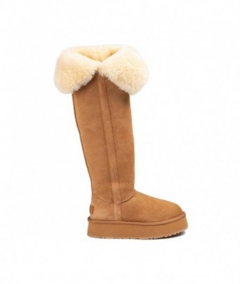 Stivaletti stringati con plateau UGG Krisha da donna