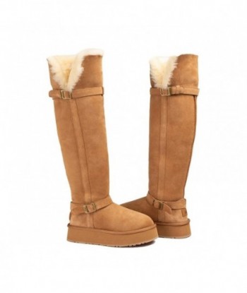 Stivaletti stringati con plateau UGG Krisha da donna