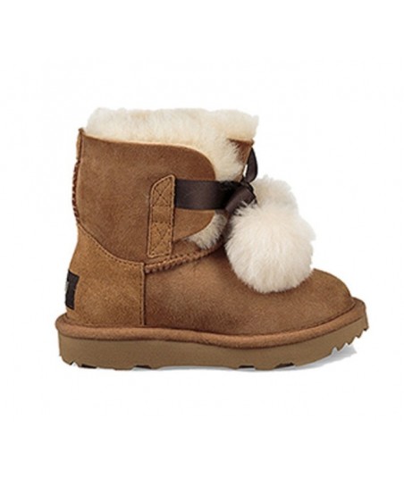 UGG Gita Bambini Stivali da neve, Chestnut Brown