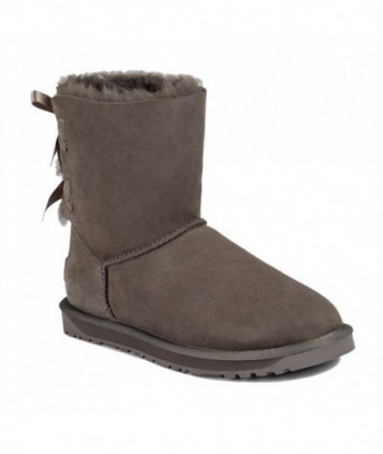 Stivaletti UGG con doppio fiocco - Grigio