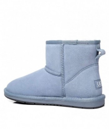 Mini stivaletti UGG Premium in pelle scamosciata da donna - Blu