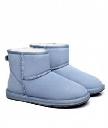 Mini stivaletti UGG Premium in pelle scamosciata da donna - Blu