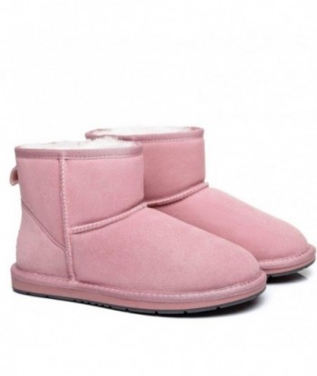 Mini stivaletti UGG Premium in pelle scamosciata da donna - rosa