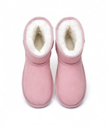 Mini stivaletti UGG Premium in pelle scamosciata da donna - rosa