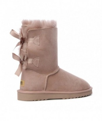 Stivaletti UGG Premium Bow - Rosa