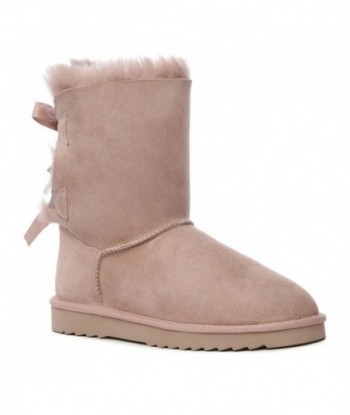 Stivaletti UGG Premium Bow - Rosa