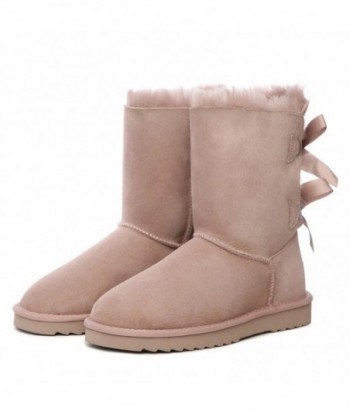 Stivaletti UGG Premium Bow - Rosa