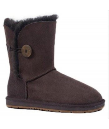 Stivaletti UGG Premium con 1 bottone - Cioccolato