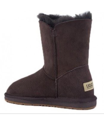 Stivaletti UGG Premium con 1 bottone - Cioccolato