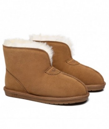 Pantofole slip-on UGG Porter, stivali marroni