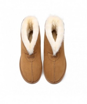 Pantofole slip-on UGG Porter, stivali marroni