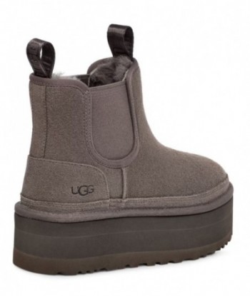 Stivaletti polo UGG con plateau, grigi