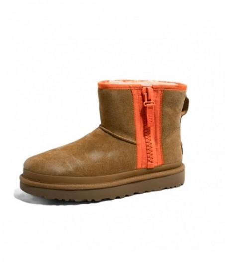 Scarpe classiche con logo Mini Zip Strap da donna di UGG