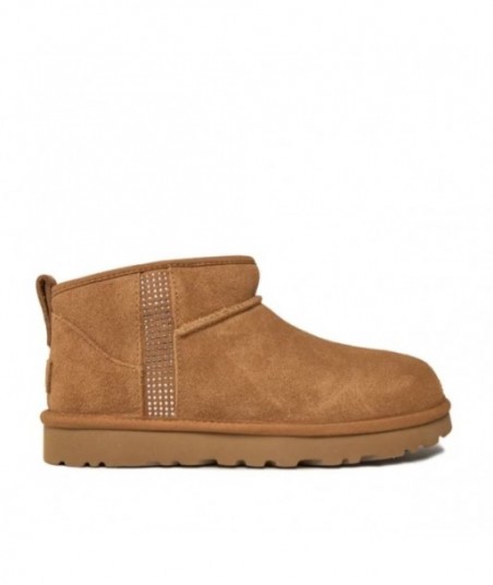 Stivali UGG Classic Mini Bling, Marrone