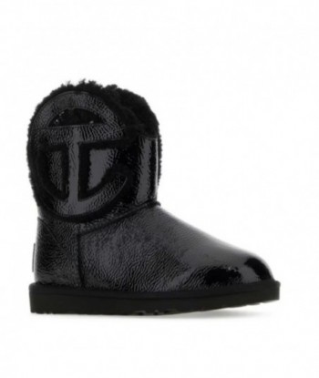 Stivaletti mini plissettati con logo UGG