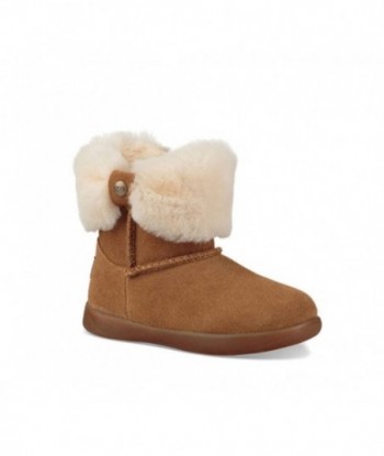 UGG Double Bow UGG Ramona Foderato in Pile Marrone