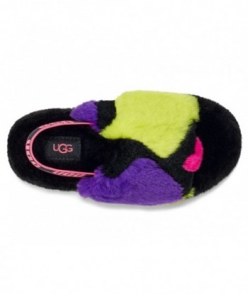 UGG Fluff - Yeah Party Spots Slide "nere".