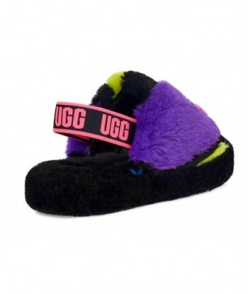 UGG Fluff - Yeah Party Spots Slide "nere".