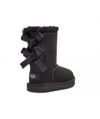 UGG Bailey Bow 2, Stivali Bambini,Nero