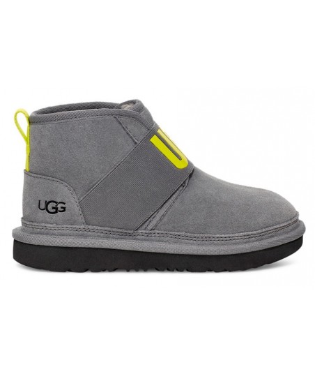 UGG Neumel II Graphic Fleece Lined Big Boys Grigio