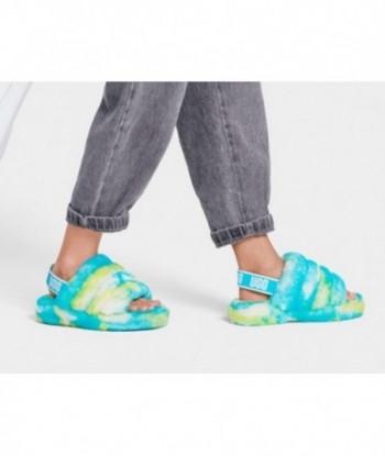 UGG Fluff Yeah Clog Slipper ‘Oasis Blue Sulphur