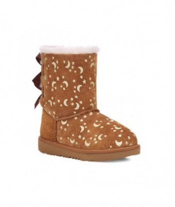 UGG Bailey Bow Sun & Moon Fleece Lined- Bambini Brown Stivali