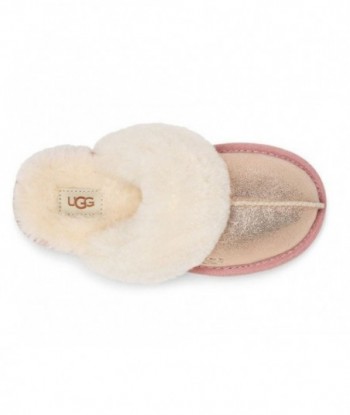 UGG Cozy II Metallic Glitter Slipper ‘Rose Gold’