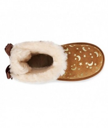 UGG Bailey Bow Sun & Moon Fleece Lined- Bambini Brown Stivali