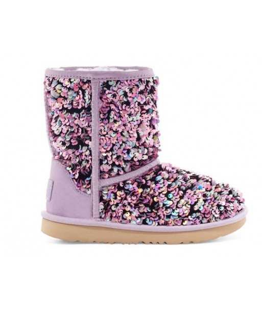 UGG Classic II Stellar Paillettes，viola scintillante ugg stivali alti