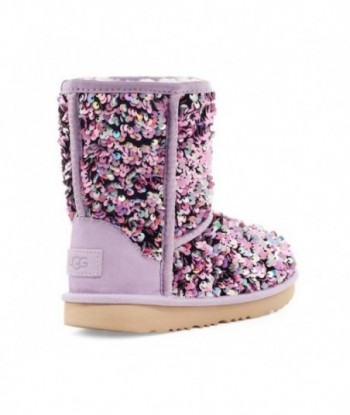 UGG Classic II Stellar Paillettes，viola scintillante ugg stivali alti