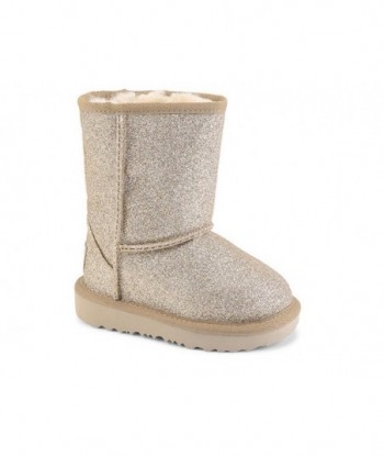 UGG Classic Short II Glitter (Big Kids) Gold