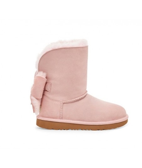 UGG Classic Mini II , Fiocco con risvolto ,Rosa stivali