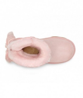 UGG Classic Mini II , Fiocco con risvolto ,Rosa stivali