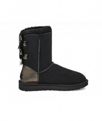 UGG Bailey Bow Glitz ‘Black’Stivali Con Pelo UGG