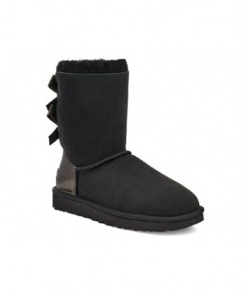 UGG Bailey Bow Glitz ‘Black’Stivali Con Pelo UGG