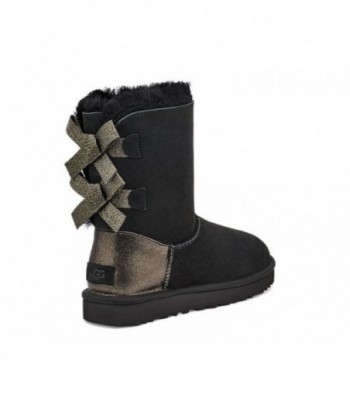 UGG Bailey Bow Glitz ‘Black’Stivali Con Pelo UGG