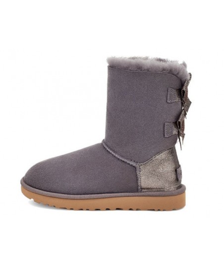 UGG Doppio fiocco , UGG Bailey Bow Glitz ‘Purple Grey’