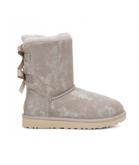 UGG Bailey Bow II Snow Boots Gray